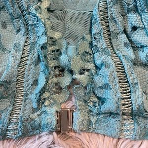 Victoria’s Secret open-front lined lace bra *New*